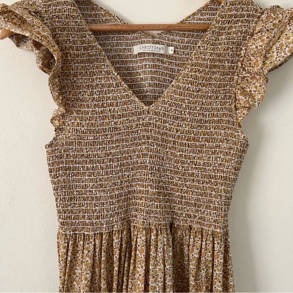 Christy Dawn - Bodie Dress in Daffodil Blooming Meadow